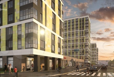 Квартира-студия, 25.6 м², 8/15 эт.